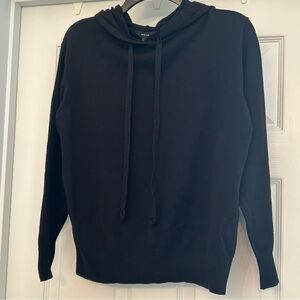 Aqua Hoodie Sweater in Black Women’s Size Small